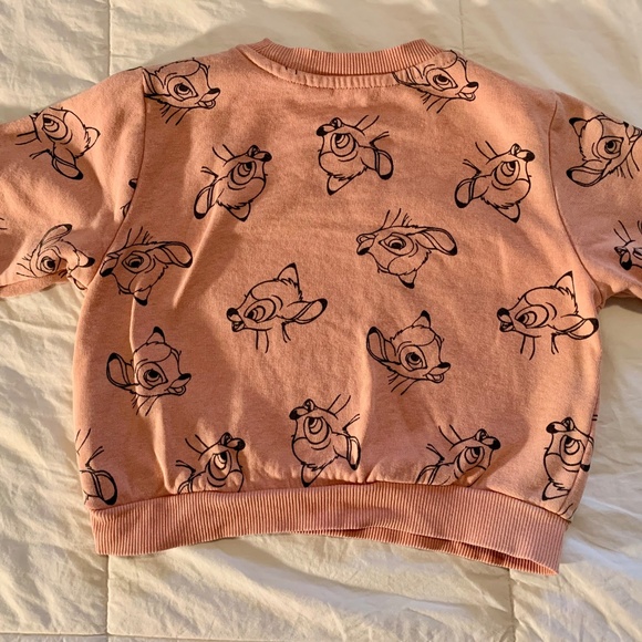 H&M Disney Bambi Sweatshirt 2T - Picture 12 of 15